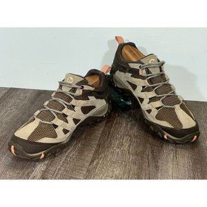 EUC Merrell Women's Size 8.5 Alverstone Hiking Trail Shoes Brown Casual Comfort